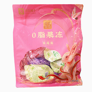 良品铺子0脂果冻家庭装765g 蜜桃葡萄风味可吸果冻年货量贩装包邮