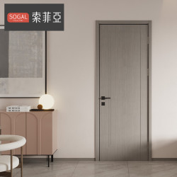 索菲亚 木门定制 全屋定制简约室内门实木复合门