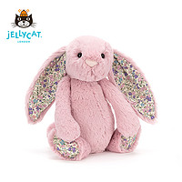 jELLYCAT 邦尼兔 英国jELLYCAT花布郁金香邦尼兔花耳朵柔软毛绒宝宝玩具公仔