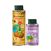 88VIP：BioJunior 碧欧奇 意大利核桃油 250ml+亚麻籽油 150ml