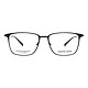 essilor 依视路 CVF4021BK 黑色半钛眼镜框+钻晶A4系列 1.60折射率 防蓝光镜片