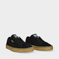 PUMA 彪马 Suede Crepe黑色绒面皮运动鞋正品 男士