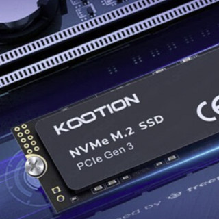 KOOTION x15 M.2 固态硬盘 1TB（PCI-E Gen 3）