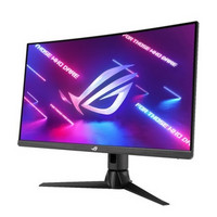 PLUS会员：ASUS 华硕 XG27AQV 27英寸IPS曲面显示器（2560×1440、170Hz、1ms、HDR400）