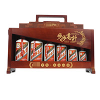 MOUTAI 茅台 飞天茅台 步步高升 53%vol 酱香型白酒 500ml+375ml+250ml+200ml+125ml+50ml 礼盒装