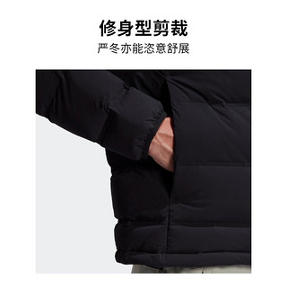 adidas阿迪达斯男装冬季户外运动550蓬保暖鸭绒羽绒服FT2521 黑色 A/XS