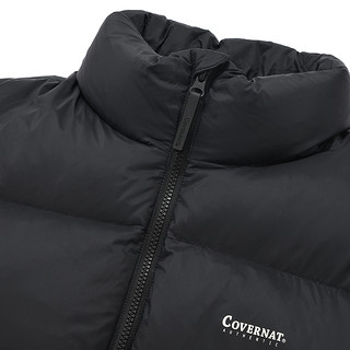 COVERNAT 男士短款羽绒服 CO2204DP01 黑色 XL