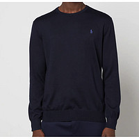 RALPH LAUREN Polo Ralph Lauren Men's Slim Fit Cotton Sweater - Hunter Navy