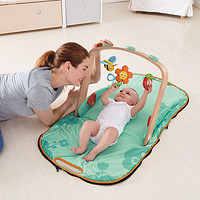 Hape 便携婴儿健身架0-1岁婴幼儿男女孩旋转挂饰锻炼抓握早教玩具
