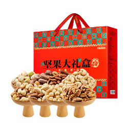 京东京造 坚果大礼盒 8罐 1.368kg