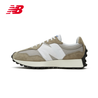 New Balance NB官方23新款男女款327系列复古运动休闲鞋MS327LH1 42.5 脚长27cm 浅驼色/白色 MS327LH1