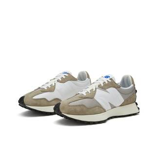 New Balance NB官方23新款男女款327系列复古运动休闲鞋MS327LH1 42.5 脚长27cm 浅驼色/白色 MS327LH1