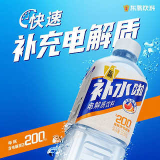 东鹏 特饮东鹏补水啦电解质饮料清爽西柚味555ml*24瓶整箱运动健身补充水分