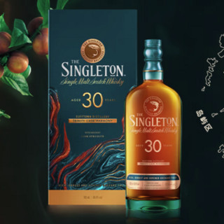 THE SINGLETON 丰味臻藏 苏格登 30年 单一麦芽 苏格兰威士忌 43%vol 700ml