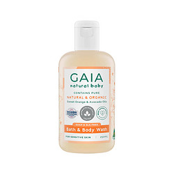 GAIA NATURAL BABY澳洲进口 婴幼儿沐浴露 宝宝沐浴乳滋润保湿无皂基 250ml/瓶