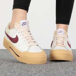 nike耐克女鞋court低帮厚底时尚耐磨运动鞋休闲鞋板鞋