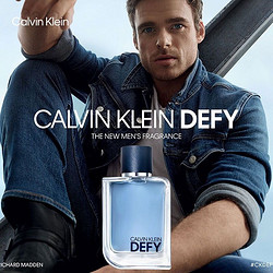Calvin Klein 卡尔文·克莱 DEFY肆意男士香水香氛 EDT魅力清新淡雅木质香调 30ml