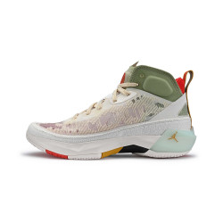 air jordan 37 aj37兔年cny黑红男子中帮实战篮球鞋