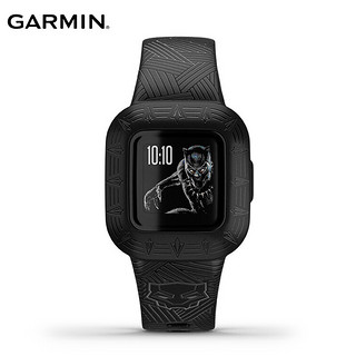 GARMIN 佳明 Fit jr. 3 智能手表 黑色 硅胶表壳 黑色 硅胶表带（睡眠、防水、GPS）