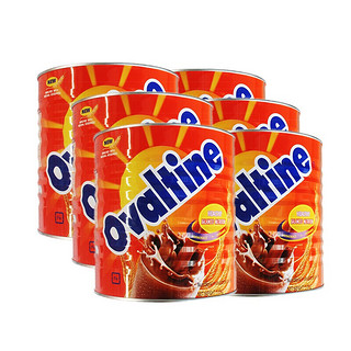 Ovaltine 阿华田 可可粉 早餐代餐 蛋白型固体饮料1.38kg*6（箱规版）-京东