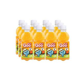 Fanta 芬达 美汁源 酷儿 Qoo 橙味果汁饮料 300ml*12瓶年货装