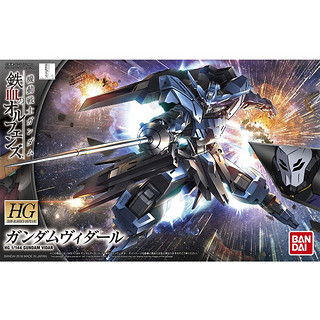 万代（BANDAI） HG 铁血高达2 拼装模型玩具 14cm HG027 维达尔