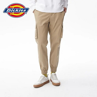 Dickies 帝客 工装束脚裤 秋冬季LOGO印花多袋情侣休闲长裤子8938