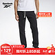 Reebok 锐步 官方男子PANT黑色舒适室内运动健身保暖训练长裤FS8457 FS8457-黑色 XL