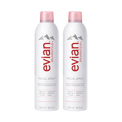 evian 依云 矿泉水喷雾  300ml*2