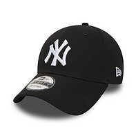 NEW ERA 纽亦华 上新MLB短帽檐棒球帽男女弯檐NY/LA遮阳鸭舌 10531941黑色NY 均码