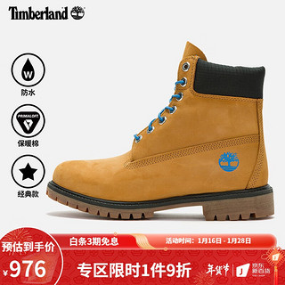 Timberland 官方男鞋22秋冬新款6寸靴户外休闲防水|A2DJF A2DJFW/小麦色 41