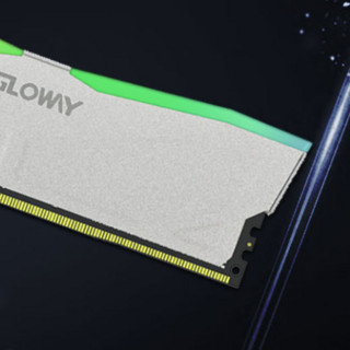 GLOWAY 光威 深渊系列 DDR5 6400MHz RGB 台式机内存 灯条 银色 32GB 16GB*2