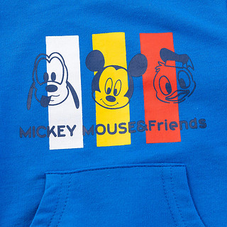 Disney baby 迪士尼宝贝 米奇系列 男童圆领长袖卫衣套装 213T128115110 2件套