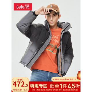 Baleno 班尼路 男士短款羽绒服 8822308M028 S