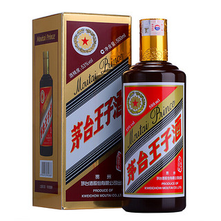 MOUTAI 茅台 王子酒 酱色 53%vol 酱香型白酒 500ml 单瓶装