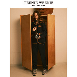 TEENIE WEENIE TeenieWeenie小熊秋冬新款摇粒绒舒适宽松卫裤运动裤长裤子女