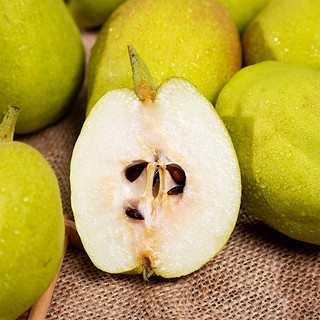 新疆库尔勒香梨 单果80-100g以上 净重2.5kg  生鲜水果 健康轻食