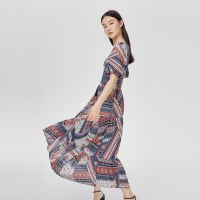 VERO MODA 舒适度假风淑女针织上衣纱裙套装