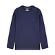 TOMMY HILFIGER 男士纯色长袖T恤 09T3118