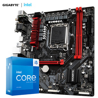 技嘉（GIGABYTE）主板CPU套装主板B660M GAMING AC DDR4+i5-13600K处理器 板U套装