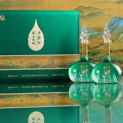 西凤酒 华山论剑西凤酒凤香52度艺术版礼盒送长辈礼500mL*2