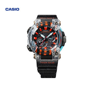 CASIO 卡西欧 G-SHOCK 蛙人系列 毒蛙 男士太阳能电波蓝牙腕表 GWF-A1000APF-1A