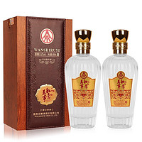 WULIANGYE 五粮液 股份万事如意纯雅 浓香型固态法白酒 52度500ml*2瓶