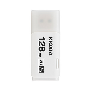 KIOXIA 铠侠 隼闪系列 TransMemory U301 USB 3.2 U盘 白色 128GB USB-A