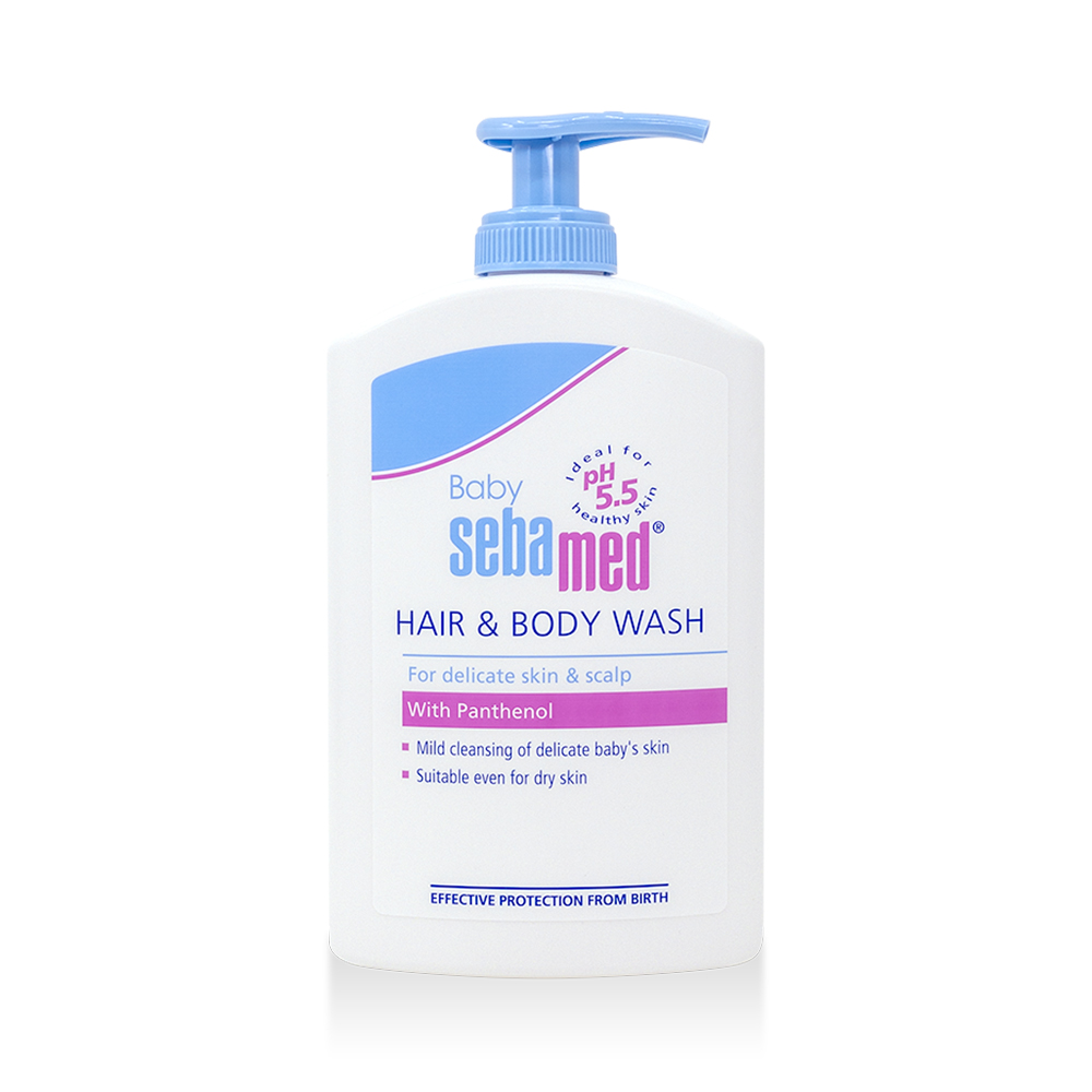 sebamed 施巴 婴儿沐浴露洗发水二合一 400ml