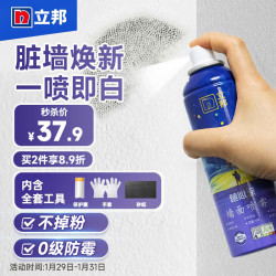 立邦 墙面修补膏自喷漆补墙漆膏乳胶漆白墙面壁去污修复油漆腻子285ml