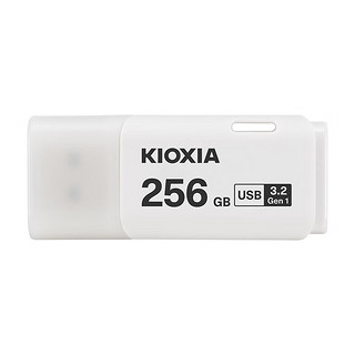 KIOXIA 铠侠 隼闪系列 TransMemory U301 USB 3.2 U盘 白色 256GB USB-A