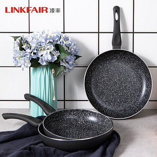 PLUS会员：LINKFAIR 凌丰 LFDJG-WC28D 不粘煎锅 28cm