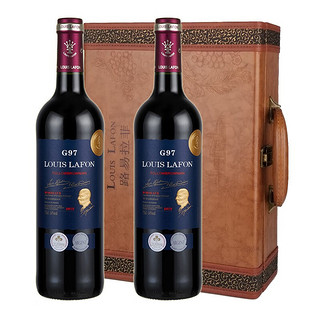 Louis Lafon 路易拉菲 G97 波尔多干型红葡萄酒 2瓶*750ml套装 礼盒装