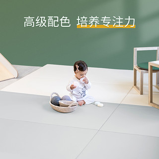 infantmax婴儿爬行垫宝宝爬爬垫加厚xpe儿童地垫折叠游戏垫可定制 订制尺寸 奶酪灰